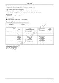 LC87F0808AUQFPTLM-H Datasheet Page 5