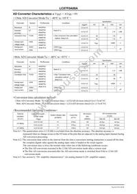 LC87F0A08AU-EB-TLM-H Datasheet Page 14