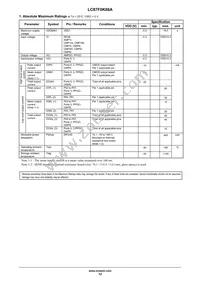 LC87F0K08AUDA-E Datasheet Page 12