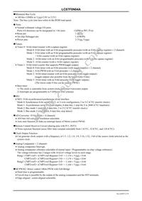 LC87F0N04AUJD-H Datasheet Page 2