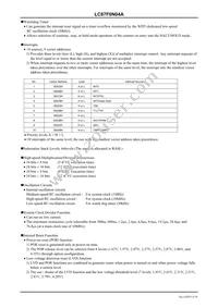 LC87F0N04AUJD-H Datasheet Page 3