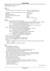 LC87F1HC4BUWA-2H Datasheet Page 2