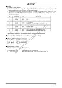 LC87F1JJ2AUWA-2H Datasheet Page 4