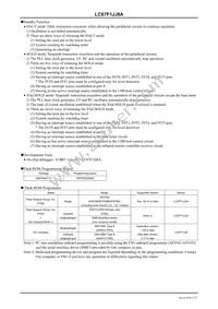 LC87F1JJ8AUWA-2H Datasheet Page 5