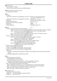 LC87F1L16AUWA-2H Datasheet Page 2