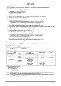 LC87F1L16AUWA-2H Datasheet Page 4