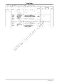 LC87F2416AUEB-NH Datasheet Page 17