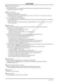 LC87F2H08AU-EB-2E Datasheet Page 4