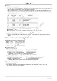 LC87F2J32AU-ED-E Datasheet Page 4