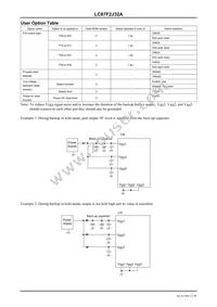 LC87F2J32AU-ED-E Datasheet Page 12
