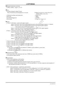 LC87F2W48AVU-SQFP-H Datasheet Page 2