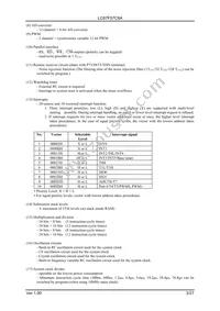 LC87F57C8AU-DIP-E Datasheet Page 3
