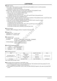 LC87F5G32AU-EE-3E Datasheet Page 4