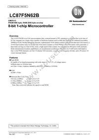 LC87F5N62BU-QIP-E Cover