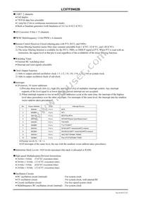 LC87F5N62BU-QIP-E Datasheet Page 3