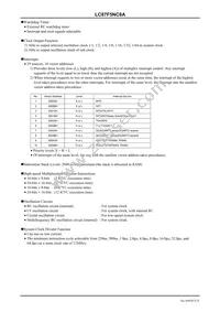 LC87F5NC8AU-QIP-E Datasheet Page 3