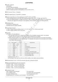 LC87F5VP6AU-QIP-H Datasheet Page 3