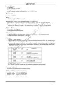LC87F5WC8AVU-QIP-H Datasheet Page 3