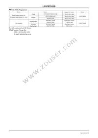 LC87F7932BUEF-2H Datasheet Page 6
