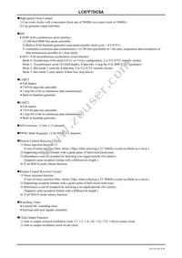 LC87F7DC8AVU-QIP-H Datasheet Page 3