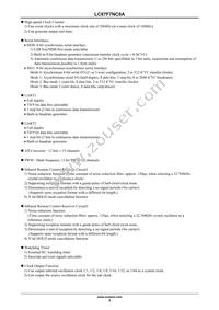 LC87F7NC8AVUEJ-2H Datasheet Page 3