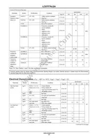 LC87F7NJ2AVUEJ-2H Datasheet Page 17