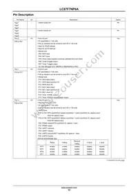 LC87F7NP6AVUEJ-2H Datasheet Page 12