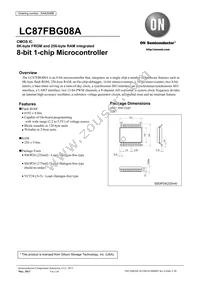 LC87FBG08AURE-TE-L-H Datasheet Cover