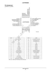 LC87FBH08AU-EB-3H Datasheet Page 9