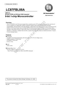 LC87FBL08AU-EB-3H Datasheet Cover