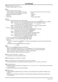 LC87FBL08AU-EB-3H Datasheet Page 2