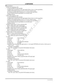 LC88F52H0AUTE-2H Datasheet Page 3