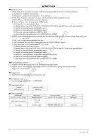 LC88F52H0AUTE-2H Datasheet Page 6