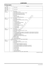 LC88F52H0AUTE-2H Datasheet Page 10