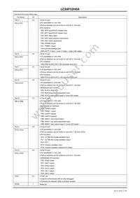 LC88F52H0AUTE-2H Datasheet Page 11