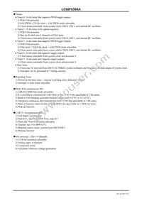 LC88F83B0AUC-X1 Datasheet Page 3