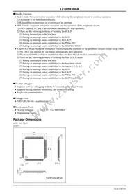 LC88F83B0AUC-X1 Datasheet Page 5