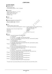 LC88FC2H0AVUTE-2H Datasheet Page 2