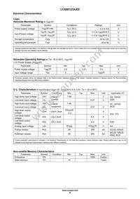 LC898123AXD-VH Datasheet Page 8