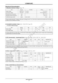 LC898214XC-MH Datasheet Page 5