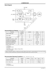 LC898301AXA-MH Datasheet Page 2