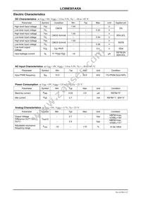 LC898301AXA-MH Datasheet Page 3