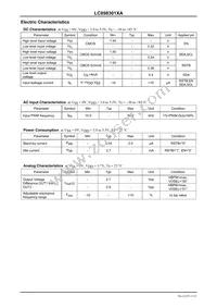 LC898301XA-MH Datasheet Page 3