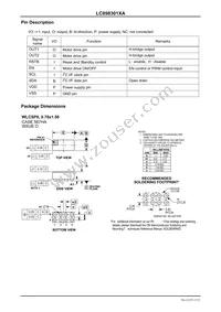 LC898301XA-MH Datasheet Page 5