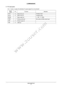 LC898302AXA-MH Datasheet Page 5