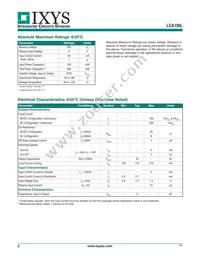 LCA100L Datasheet Page 2