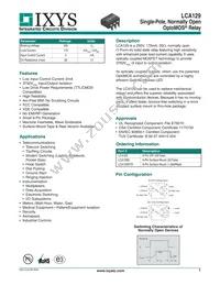 LCA129S Datasheet Cover