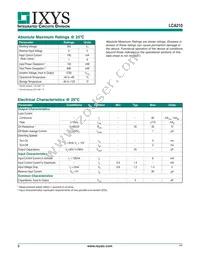 LCA210 Datasheet Page 2