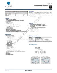 LCA211STR Datasheet Cover