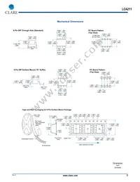 LCA211STR Datasheet Page 3